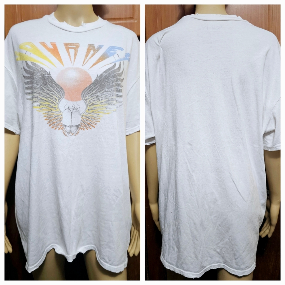 The Vinyl Icons Journey Music Concert Don't Stop Believing Mercht XL Tee T-shirt